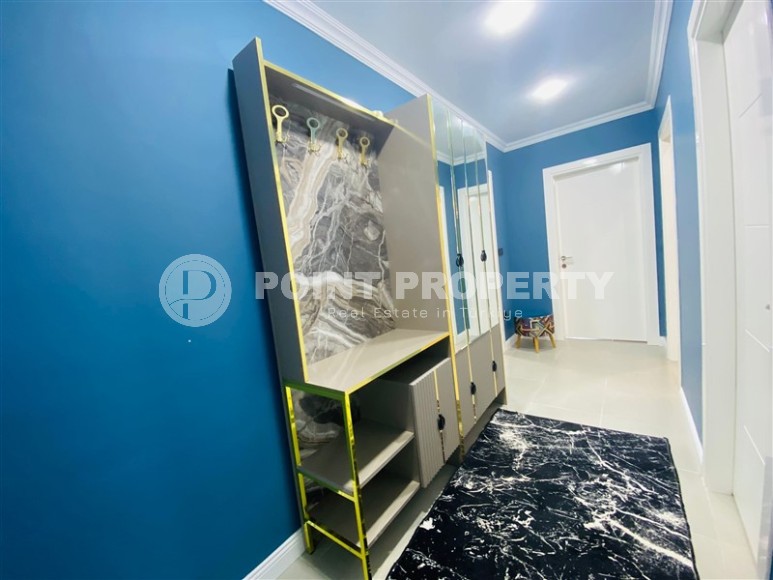 Современная, комфортабельная квартира 2+1, в 150 метрах от моря, в центре спокойного района Аланьи - Кестель-id-6160-фото-12