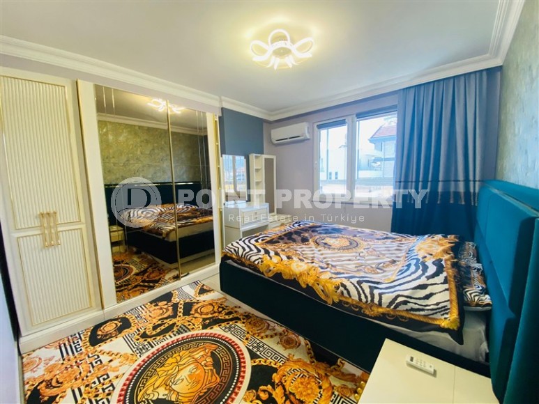 Современная, комфортабельная квартира 2+1, в 150 метрах от моря, в центре спокойного района Аланьи - Кестель-id-6160-фото-11