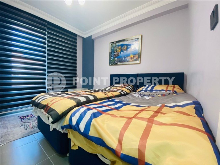 Современная, комфортабельная квартира 2+1, в 150 метрах от моря, в центре спокойного района Аланьи - Кестель-id-6160-фото-8