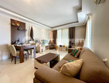 Панорамная квартира с  видом на море и гору Кале, в 500 метрах от пляжа, в центре Аланьи-id-6164-фото-2