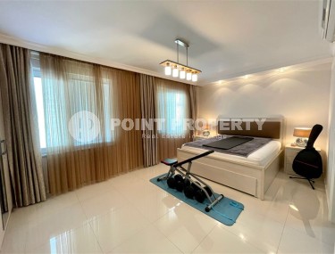 Панорамная квартира с  видом на море и гору Кале, в 500 метрах от пляжа, в центре Аланьи-id-6164-фото-5