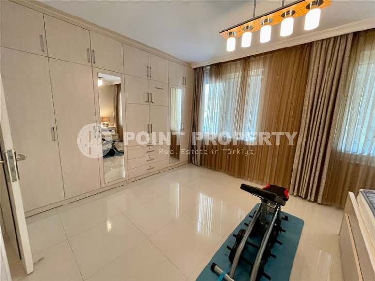 Панорамная квартира с  видом на море и гору Кале, в 500 метрах от пляжа, в центре Аланьи-id-6164-фото-6