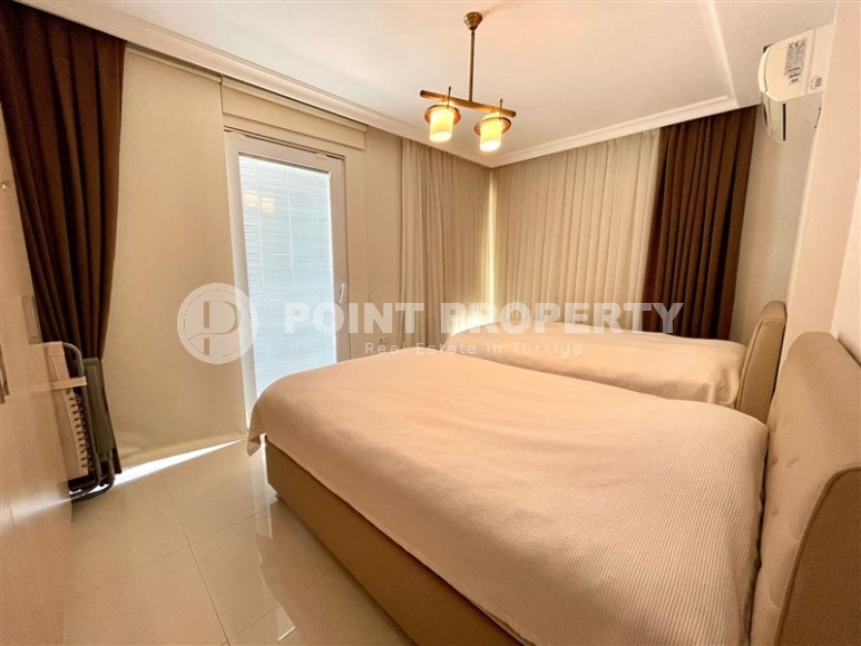 Панорамная квартира с  видом на море и гору Кале, в 500 метрах от пляжа, в центре Аланьи-id-6164-фото-7