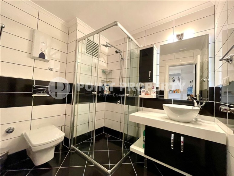 Панорамная квартира с  видом на море и гору Кале, в 500 метрах от пляжа, в центре Аланьи-id-6164-фото-9