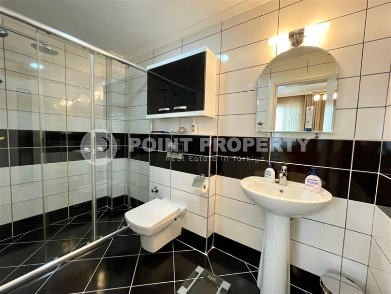 Панорамная квартира с  видом на море и гору Кале, в 500 метрах от пляжа, в центре Аланьи-id-6164-фото-10