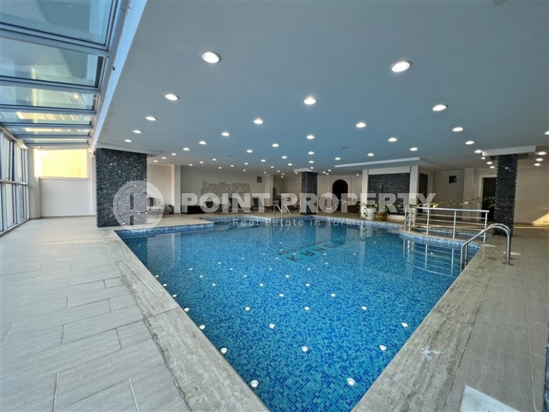 Панорамная квартира с  видом на море и гору Кале, в 500 метрах от пляжа, в центре Аланьи-id-6164-фото-12