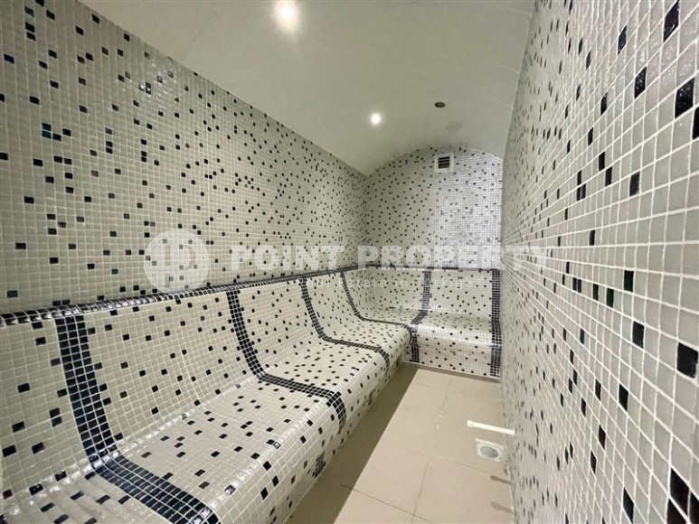 Панорамная квартира с  видом на море и гору Кале, в 500 метрах от пляжа, в центре Аланьи-id-6164-фото-14