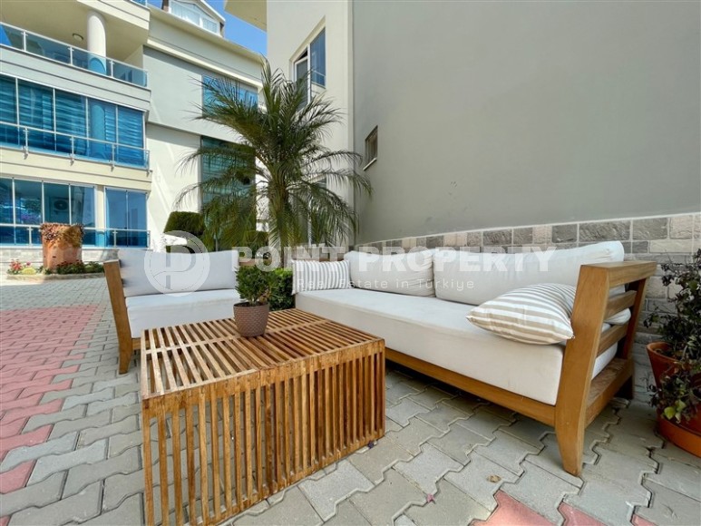 Панорамная квартира с  видом на море и гору Кале, в 500 метрах от пляжа, в центре Аланьи-id-6164-фото-16