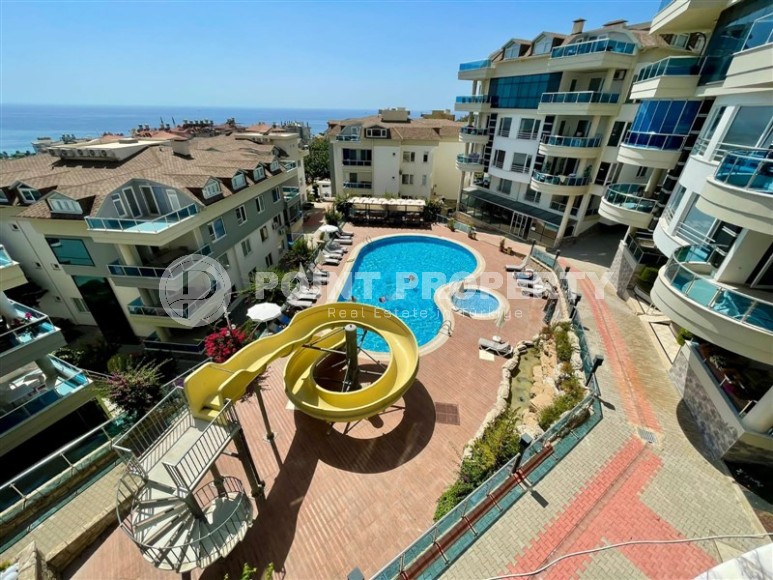 Панорамная квартира с  видом на море и гору Кале, в 500 метрах от пляжа, в центре Аланьи-id-6164-фото-19