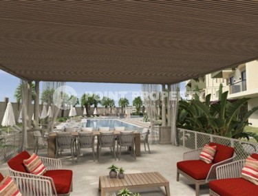 Небольшая квартира в жилом комплексе на этапе строительства, в спокойном, комфортабельном районе Аланьи - Демирташ-id-6165-фото-4