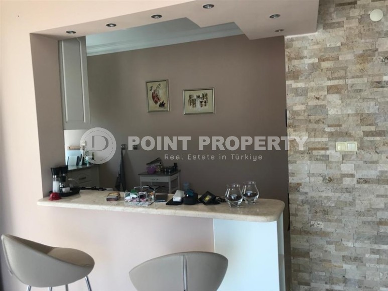 Панорамная квартира с роскошным видом на старый город и море, в самом сердце Аланьи-id-6166-фото-2