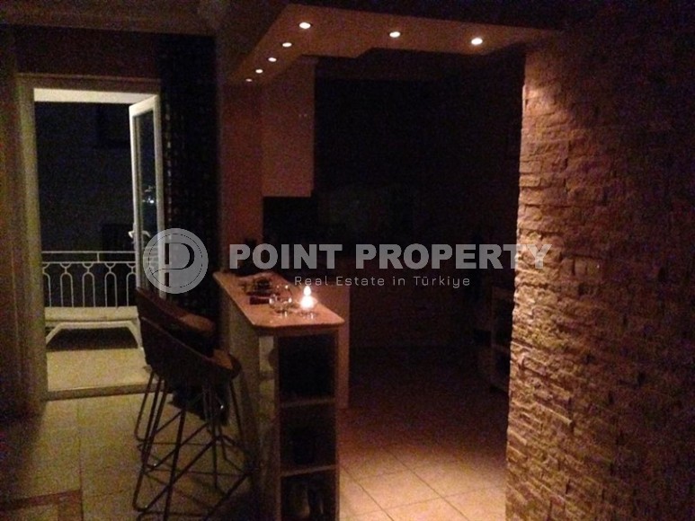 Панорамная квартира с роскошным видом на старый город и море, в самом сердце Аланьи-id-6166-фото-4