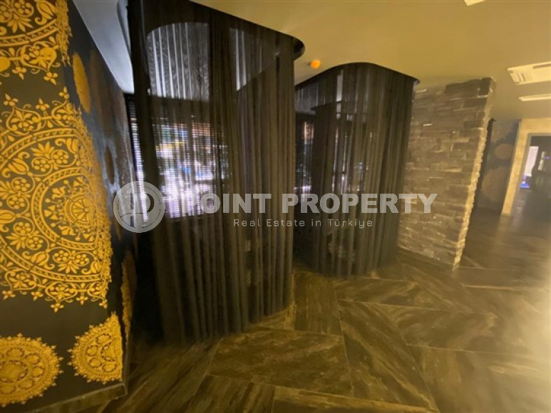 Меблированная трехкомнатная квартира, 122м², на первой береговой линии в районе Алании - Каргыджак.-id-1486-фото-49