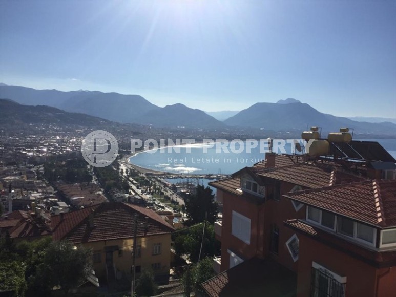 Панорамная квартира с роскошным видом на старый город и море, в самом сердце Аланьи-id-6166-фото-8