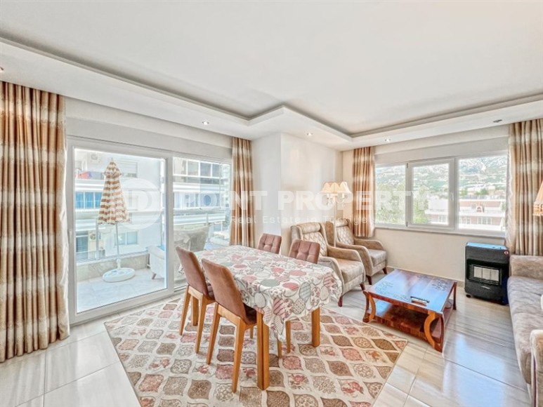 Уютная, светлая квартира 1+1, на площади 62 м2, в центре современного, развитого района Аланьи - Махмутлар-id-6167-фото-2