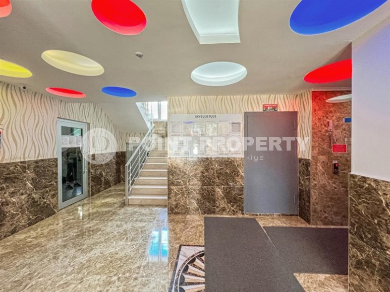 Уютная, светлая квартира 1+1, на площади 62 м2, в центре современного, развитого района Аланьи - Махмутлар-id-6167-фото-13