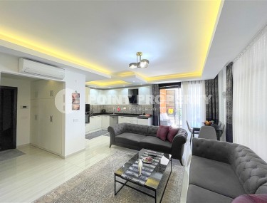 Комфортабельная, современная квартира на первой линии от моря, в центре престижного района Аланьи - Кестель-id-6168-фото-3