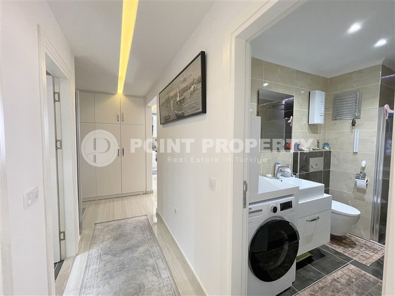 Комфортабельная, современная квартира на первой линии от моря, в центре престижного района Аланьи - Кестель-id-6168-фото-8