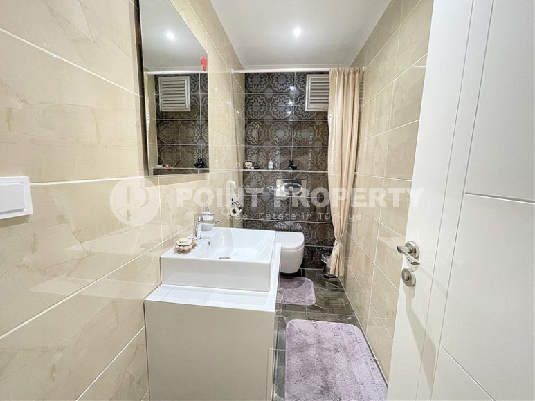 Комфортабельная, современная квартира на первой линии от моря, в центре престижного района Аланьи - Кестель-id-6168-фото-10