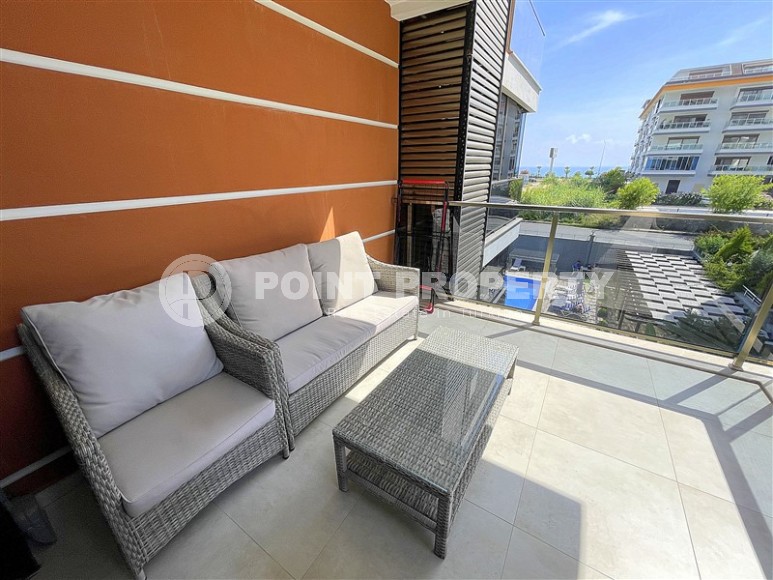 Комфортабельная, современная квартира на первой линии от моря, в центре престижного района Аланьи - Кестель-id-6168-фото-11