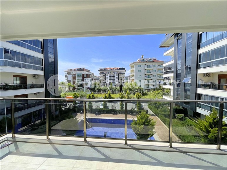 Комфортабельная, современная квартира на первой линии от моря, в центре престижного района Аланьи - Кестель-id-6168-фото-13