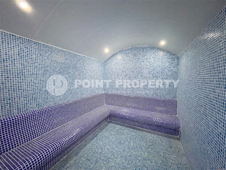 Комфортабельная, современная квартира на первой линии от моря, в центре престижного района Аланьи - Кестель-id-6168-фото-16