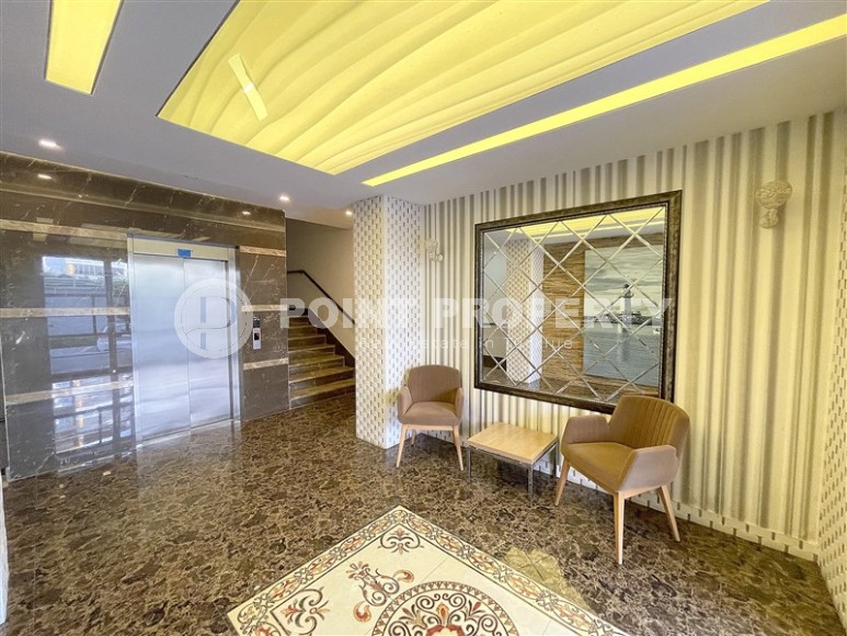 Комфортабельная, современная квартира на первой линии от моря, в центре престижного района Аланьи - Кестель-id-6168-фото-18