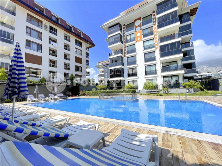 Комфортабельная, современная квартира на первой линии от моря, в центре престижного района Аланьи - Кестель-id-6168-фото-19