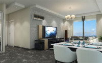 Двухуровневая трехкомнатная квартира, 180м², в новом комплексе в 500м от моря в районе Алании - Каргыджак-id-1487-фото-8