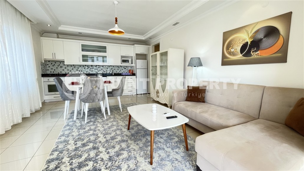 Современная, комфортабельная квартира 1+1, на площади 60 м2, в центре района Кестель-id-6174-фото-3