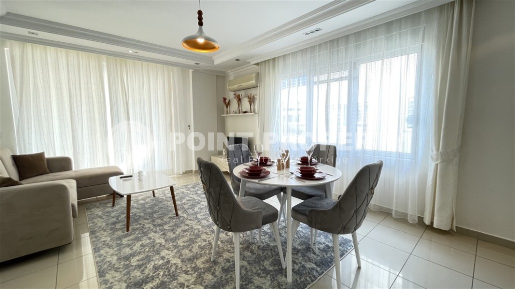 Современная, комфортабельная квартира 1+1, на площади 60 м2, в центре района Кестель-id-6174-фото-4