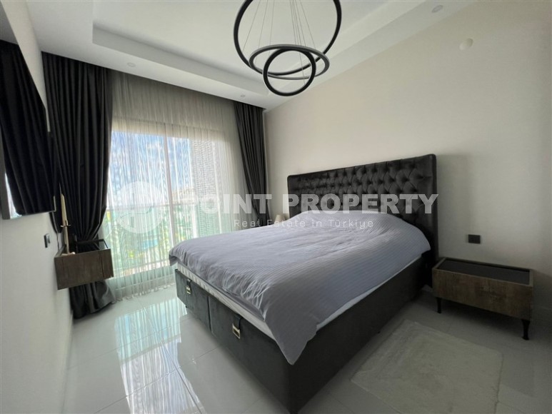 Комфортабельная квартира с роскошным видом на море, в центре престижного района Аланьи - Каргыджак-id-6175-фото-5