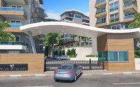 Двухуровневая трехкомнатная квартира, 180м², в новом комплексе в 500м от моря в районе Алании - Каргыджак-id-1487-фото-11