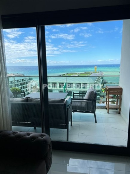 Комфортабельная квартира с роскошным видом на море, в центре престижного района Аланьи - Каргыджак-id-6175-фото-9