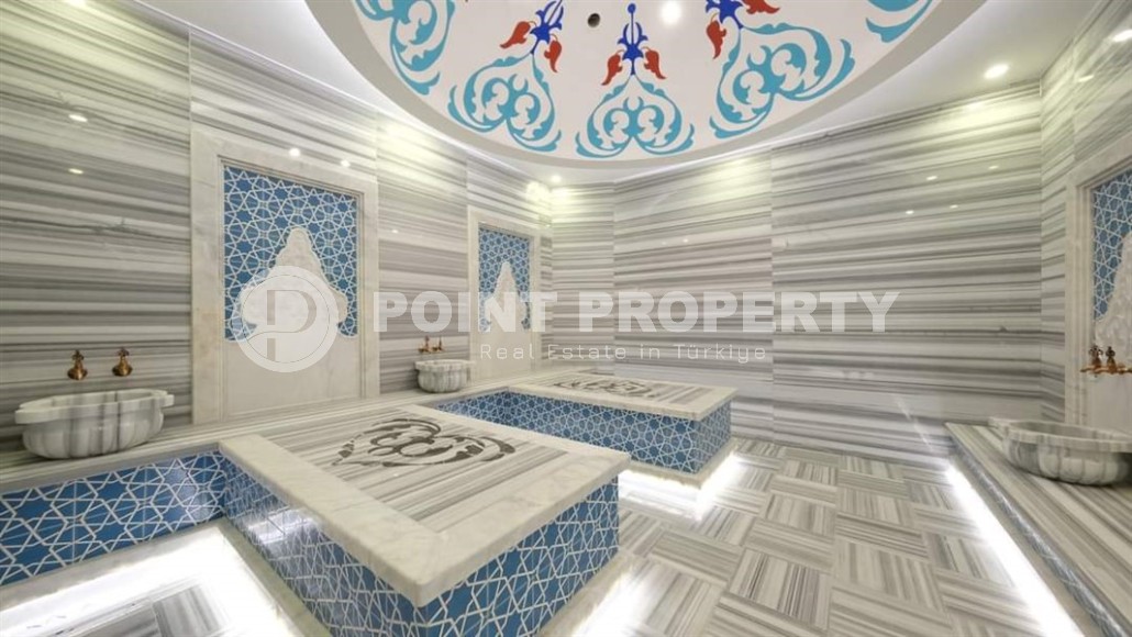 Комфортабельная квартира с роскошным видом на море, в центре престижного района Аланьи - Каргыджак-id-6175-фото-11