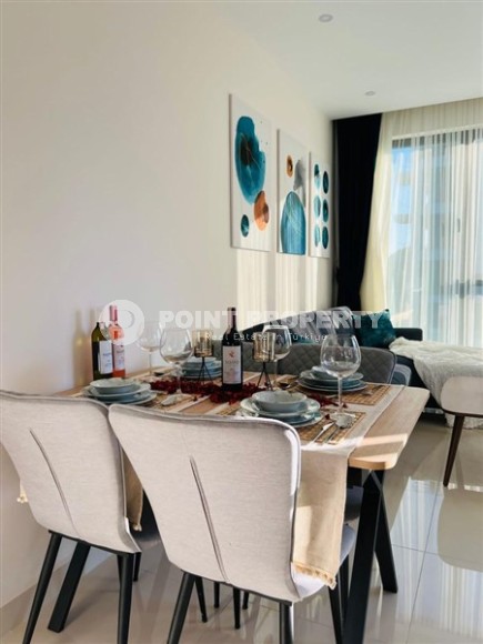 Квартира в современном жилом комплексе, в 100 метрах от моря, в центре живописного района Аланьи - Каргыджак-id-6176-фото-3