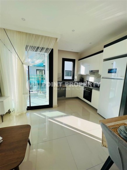 Квартира в современном жилом комплексе, в 100 метрах от моря, в центре живописного района Аланьи - Каргыджак-id-6176-фото-5