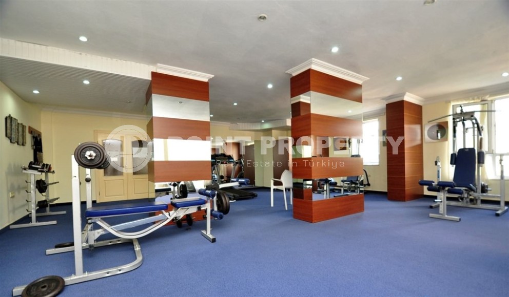 Просторная квартира с видом на море и гору Кале, в километре от моря, в спокойном районе Аланьи - Джикджилли-id-6178-фото-10