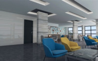Двухуровневая трехкомнатная квартира, 180м², в новом комплексе в 500м от моря в районе Алании - Каргыджак-id-1487-фото-17