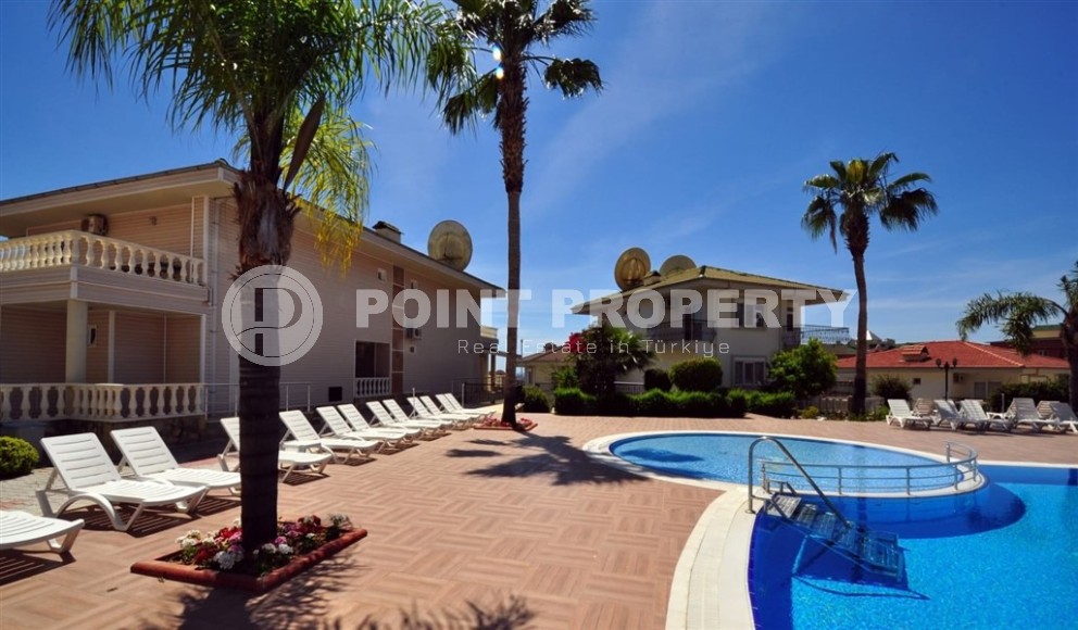 Просторная квартира с видом на море и гору Кале, в километре от моря, в спокойном районе Аланьи - Джикджилли-id-6178-фото-15