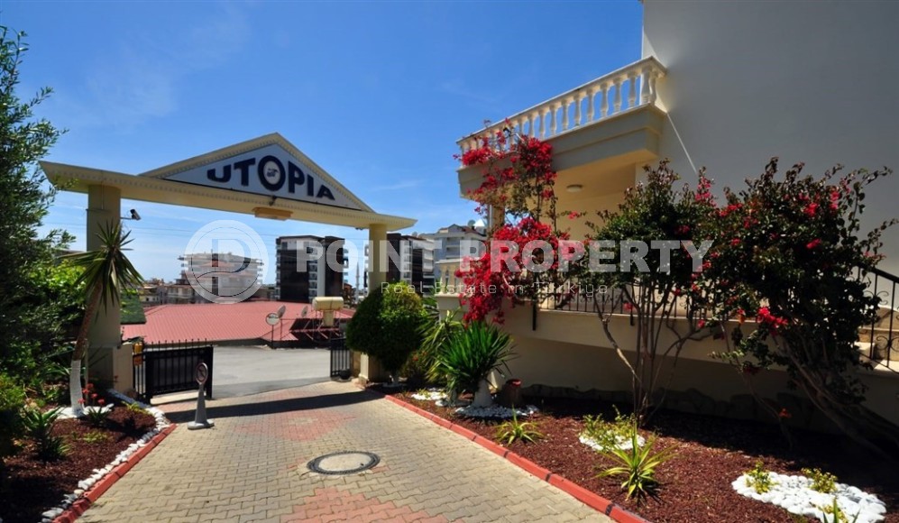 Просторная квартира с видом на море и гору Кале, в километре от моря, в спокойном районе Аланьи - Джикджилли-id-6178-фото-16