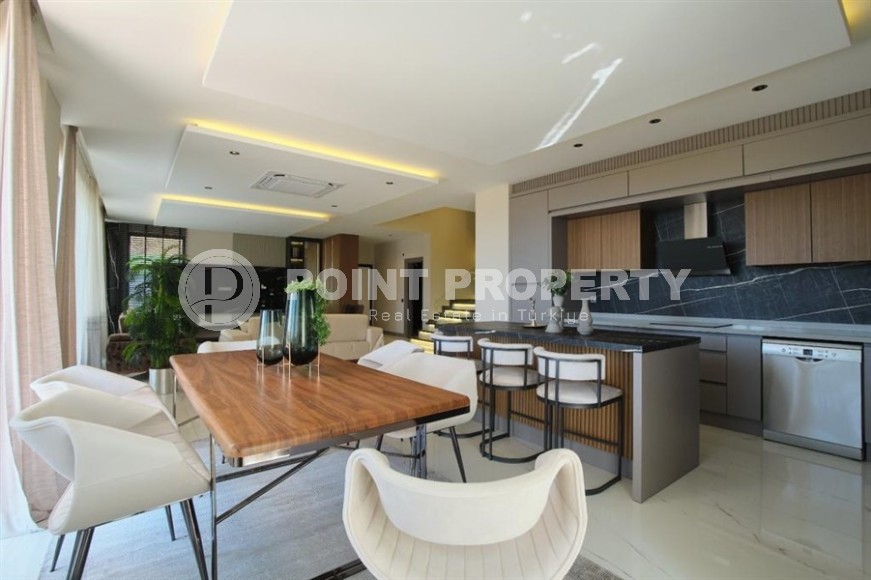 Превосходный проект роскошных вилл под гражданство в районе Каргыджак и всего в 600м от моря!-id-1017-фото-5