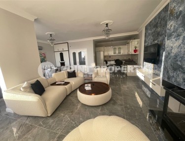 Апартаменты 2+1 на берегу Средиземного моря в центре района Тосмур.-id-4199-фото-4