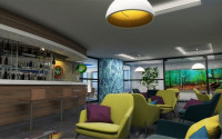 Двухуровневая трехкомнатная квартира, 180м², в новом комплексе в 500м от моря в районе Алании - Каргыджак-id-1487-фото-21