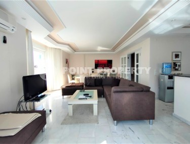 Modern apartment with furniture and household appliances, on the first line from the sea, in the center of the Tosmur district-id-6182-photo-1