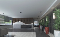 Двухуровневая трехкомнатная квартира, 180м², в новом комплексе в 500м от моря в районе Алании - Каргыджак-id-1487-фото-25