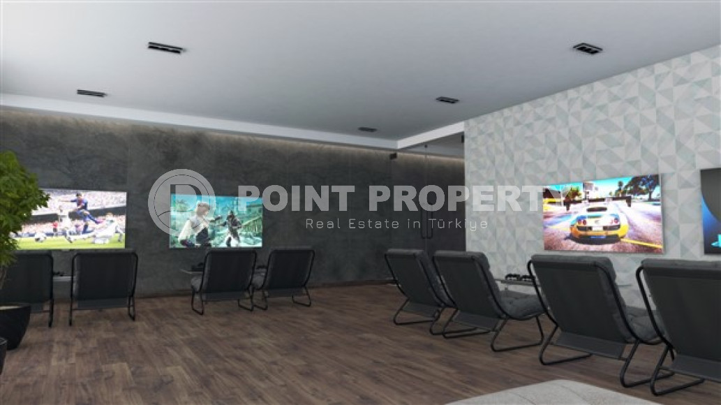 Двухуровневая трехкомнатная квартира, 180м², в новом комплексе в 500м от моря в районе Алании - Каргыджак-id-1487-фото-27