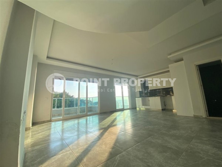 Двухуровневая трехкомнатная квартира, 180м², в новом комплексе в 500м от моря в районе Алании - Каргыджак-id-1487-фото-29