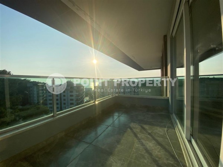 Двухуровневая трехкомнатная квартира, 180м², в новом комплексе в 500м от моря в районе Алании - Каргыджак-id-1487-фото-33