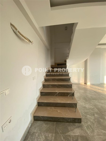 Двухуровневая трехкомнатная квартира, 180м², в новом комплексе в 500м от моря в районе Алании - Каргыджак-id-1487-фото-37